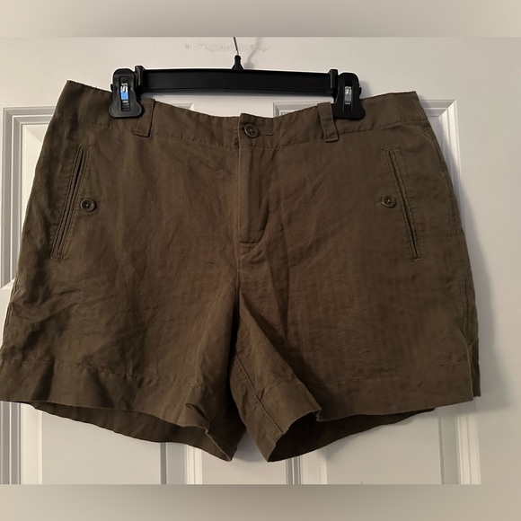 Lauren Ralph Lauren Woman’s Olive Green Shorts size 10 - Picture 1 of 4